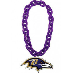 Ravens Purple Fan Chain