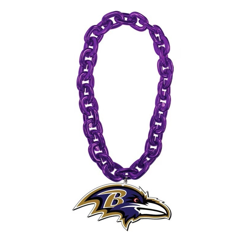 Ravens Purple Fan Chain