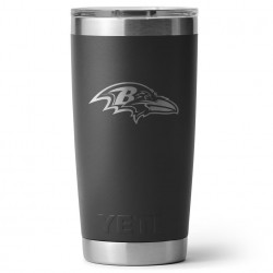 Ravens Yeti Tumbler 20 Oz. Black