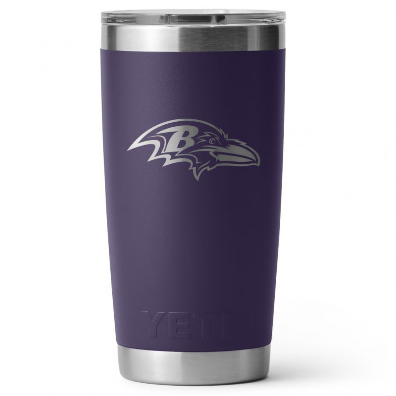 Ravens Yeti Tumbler 20 Oz. Purple